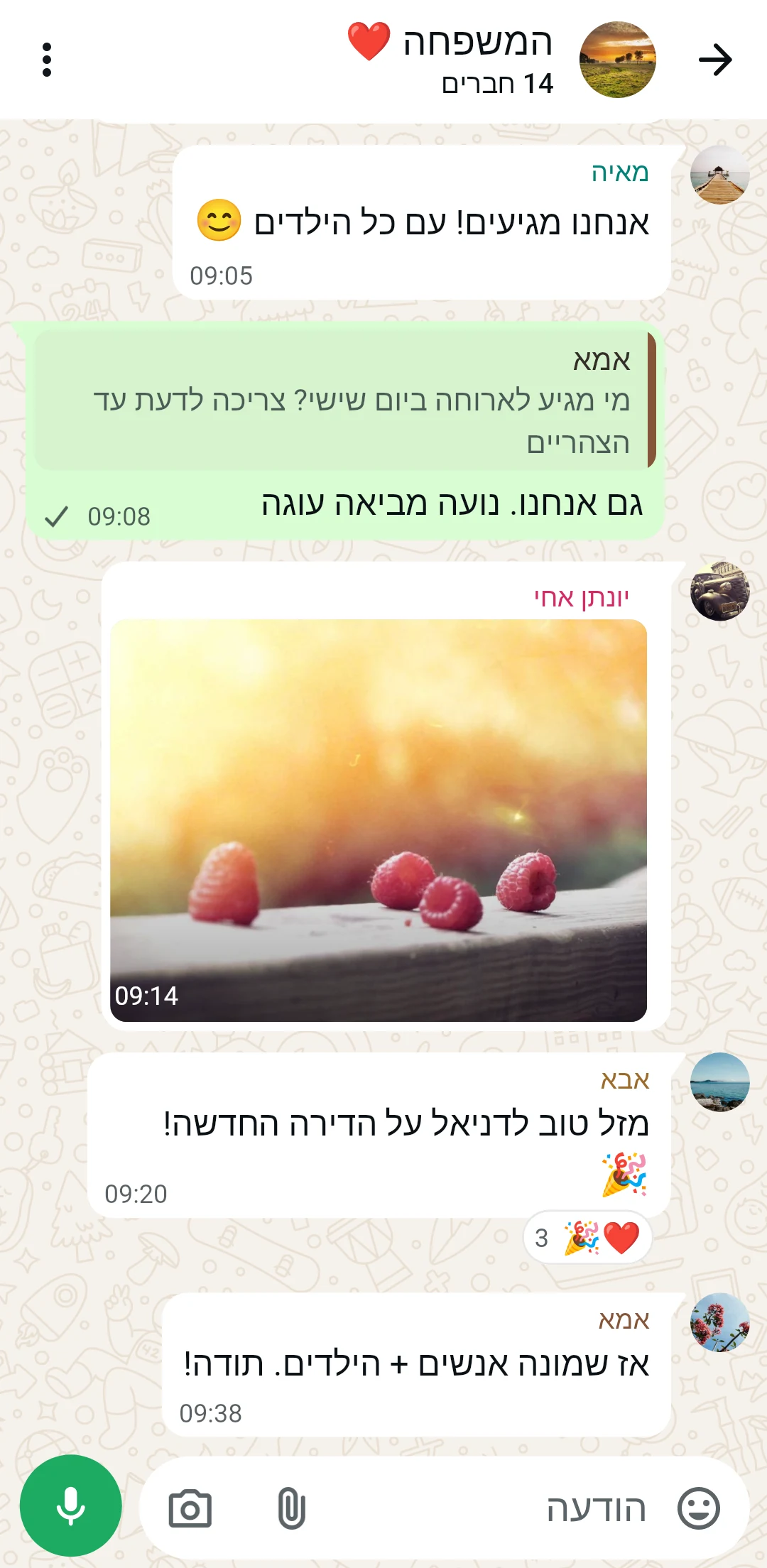צ'אט קבוצתי בסנדי: תמונה, ציטוט ותגובות